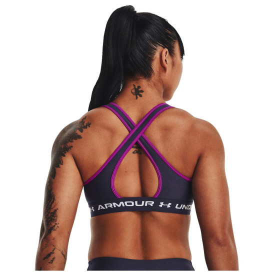 Under Armour Γυναικείο μπουστάκι Mid Crossback Sports Bra Under Armour Γυναικείο μπουστάκι Mid Crossback Sports Bra